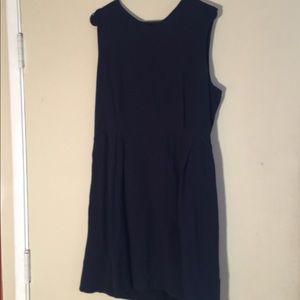 Navy dress with pockets